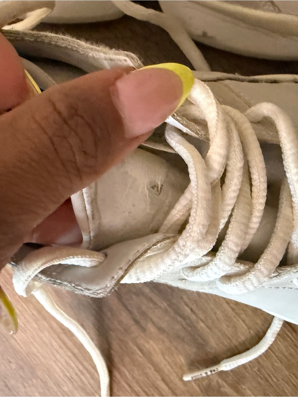 rag & bone White and Tan Low-Top Manston Runner Sneakers - Picture 13 of 14